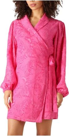 Notre-V Dames, Jurken, Roze, Maat: XS Poliester