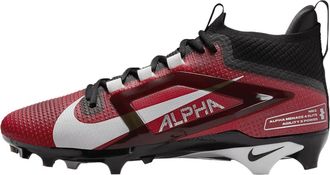 Nike Nike Alpha Menace 4 Elite Football Cleats (FD7036-600, University Red/Team Red/Black/White), University Red/Team Red/Black/White, 10.5 UK