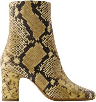 ショートブーツ・ブーティ Rouje Celeste Ankle Boots - Rouje - Leather - Khaki Rouje Celeste Ankle Boots Rouje Leather Khaki from $760.00