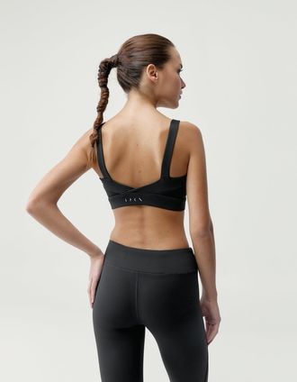 Born Living Yoga Top Madaba Black