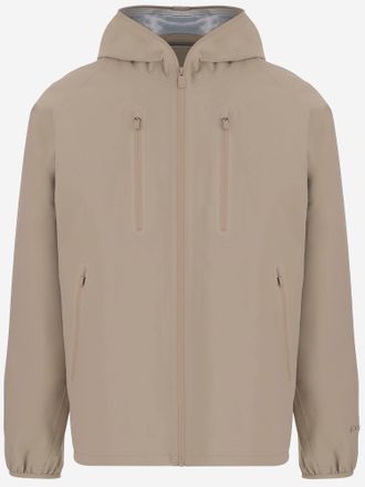 Save The Duck nylon jack met capuchon