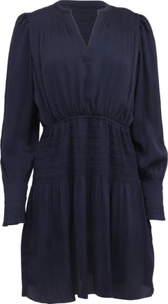 BA&SH Ba & sh Kosee Dress in Navy Blue Polyester