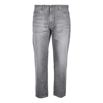 Dolce & Gabbana Heren, Jeans, Grijs, Maat: S Katoen