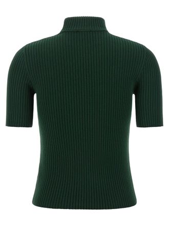 Courr&egrave;ges Reedition Turtleneck - Green