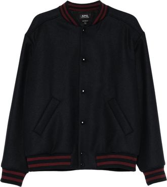 A.P.C. A. p.c. Pocket Striped Jacket