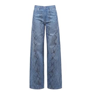 8pm Wide Jeans, female, Blue, Size: W30 Pantalone Ginevra-A