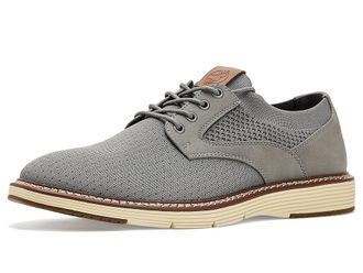 Deer Stags Authority Mens Dress Flat Shoes Light Gray : 10.5 M, Leather