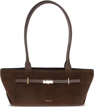 DeMellier New York Suede Tote Bag - Womens - Cotton/Calf Suede