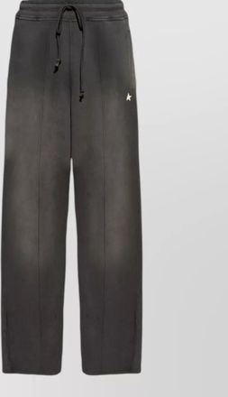 Golden Goose cotton jogging trousers star motif pockets