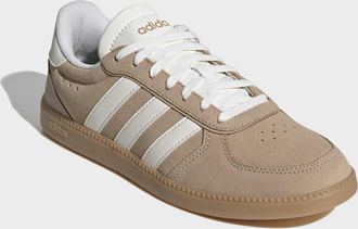 adidas Sneaker ADIDAS SPORTSWEAR BREAKNET SLEEK, Damen, Gr. 38,5, warsan, cwei&szlig;, gum3, Leder, Synthetik, Schuhe Sneaker