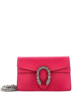 Gucci Dionysus Bag Leather Super Mini clutch bag - Pink