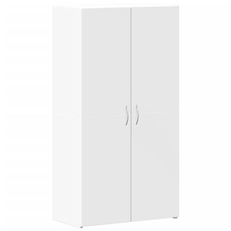 vidaXL Armario Archivador Madera De Ingenier&iacute;a Blanco 60x32x115 Cm Vidaxl