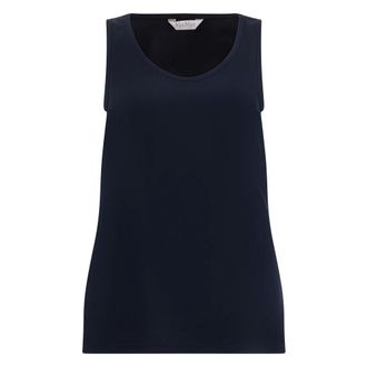 Max Mara Dames, Tops, Blauw, Maat: S Zijde