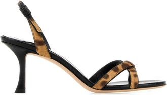 Jimmy Choo London Elsy 70 - Dames - Sandalen met hakken - Veelkleurig - 36 EU - Leer - Schoenen