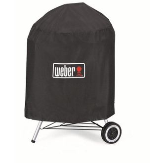 Weber Funda Para Barbacoa Luxe Weber 50,8x88,5x52 Cm Transpirable E Impermeable Con Correas De Fijaci&oacute;n, Para Barbacoas De 47 Cm