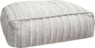 MX HOME Reposapiés Desenfundable - gris con flequillo S