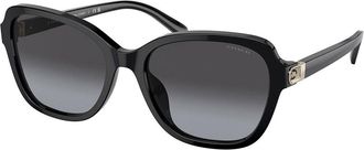 Coach HC8349U CD481 50028G Womens Sunglasses Black Size 56