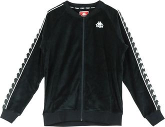 Kappa Stijlvol Track Jacket - Heren - Vesten met rits - Zwart - XL - Polyester - Hoodies & sweatvesten