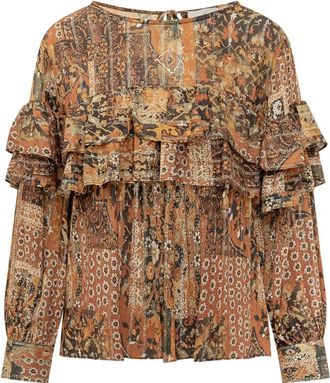 BA&SH Overhemden, Dames, Veelkleurig, S, Blouses
