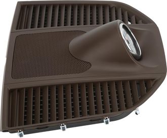 OEM Panel Central Superior Del Salpicadero De Color Marr&oacute;n Con Cron&oacute;metro Blanco Para Los Modelos Macan De 2014 A 2020
