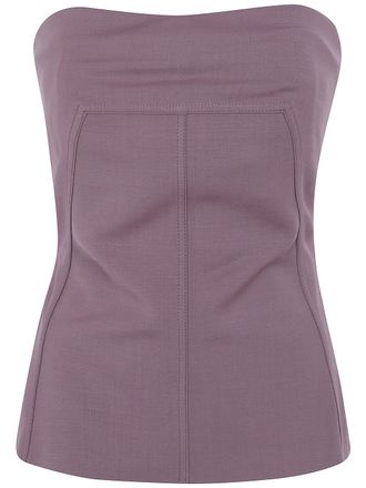 Rick Owens Top With Pockets Bustier