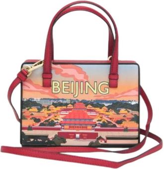 Loewe Pre-owned Postal Small Bag Beijin - Dames - Vintage Mini Tas - Veelkleurig - ONE Size - Leer - Vintage