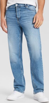 Replay Boyfriend-Jeans REPLAY Jaylie, Damen, Gr. 27, L&auml;nge 32, medium blau, Denim/Jeans, Obermaterial: 99% Baumwolle, 1% Elasthan, straight fit lang, Jeans B