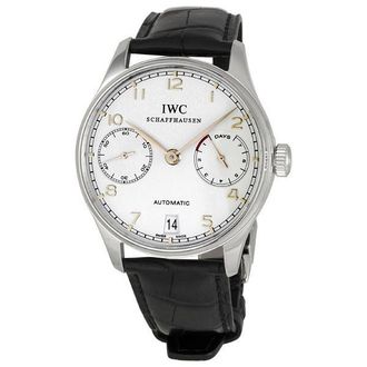 IWC Pre-owned IWC Portuguese White Dial Mens Watch IW500114