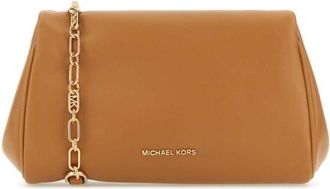 Michael Kors Camel Leather Belle Crossbody Bag