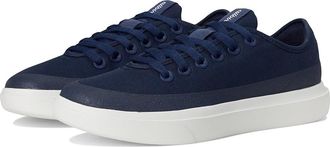 Allbirds Canvas Piper 2 Womens Flat Shoes Deep Navy/Blizzard Sole : 10.5 B - Medium