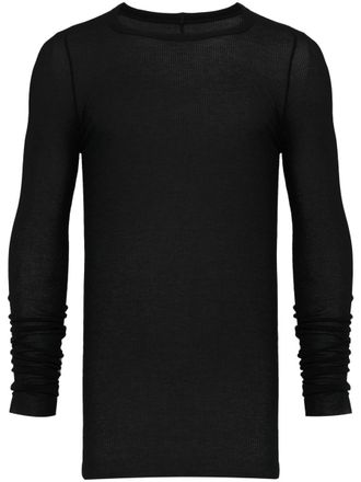 Rick Owens Ribbed Long Sleeve T-Shirt