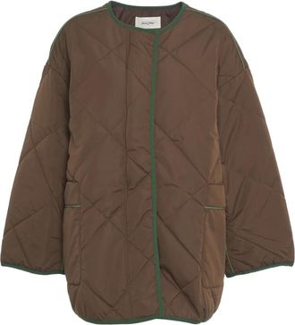American Vintage Vowbay Jacket - Dames - Winterjassen - Bruin - L - Polyester - Jassen