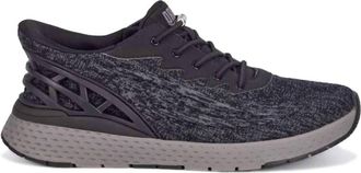Drew Men Explore Slip-On Sneakers In Black Mesh Combo