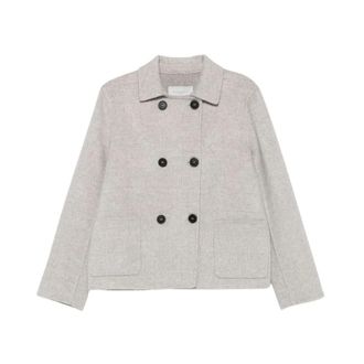 Antonelli Escher R3239 Blazer - Dames - Jassen - Beige - Maat: S Zijde