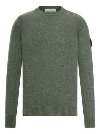 Stone Island crew-neck sweater - Green