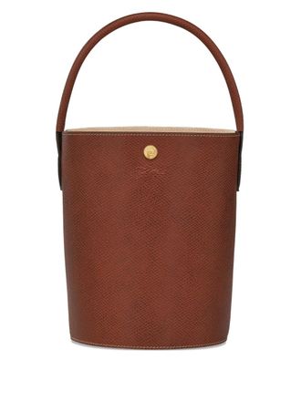 Longchamp S &Eacute;pure bucket bag - Brown