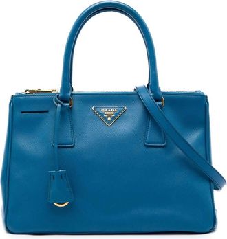 Prada Pre-owned Prada Small Saffiano Lux Galleria Double Zip Satchel Ladies 73NETC0SVUZ2IXQO