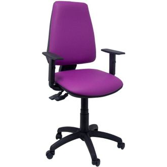 Piqueras y Crespo Silla Elche S Similpiel Morado Brazos Regulables