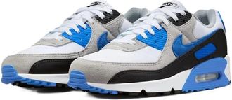 Nike Air Max 90 DM0029-122 Sneakers Mens White Gray Lifestyle Shoes LIQ1749
