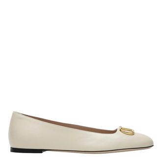 Valentino Garavani Ballerinas, female, Beige, Size: 11 US Ballerina T. 05