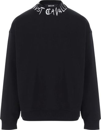 Just Cavalli Hombre, Sudaderas, Negro, Talla: L