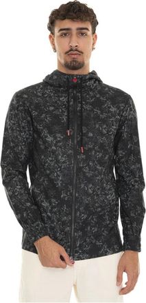 Kiton Bloemenrits Sweatshirt - Heren - Zomerjassen - Grijs - 2XL - Jassen