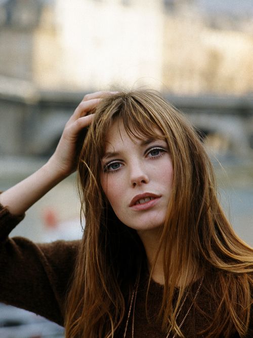 Jane Birkin, Jane Birkin hair, Jane Birkin bangs, Jane Birkin fringe, Jane Birkin 1960s style