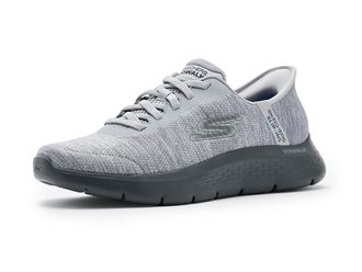 Skechers Go Walk Flex Hands Free Slip-in Mens Walking Shoes Gray/Blue : 11.5 D - Medium, Synthetic