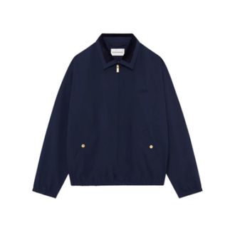 Dr&ocirc;le de Monsieur Lichtgewicht Bomberjack - Heren - Bomber jackets - Blauw - L - Jassen