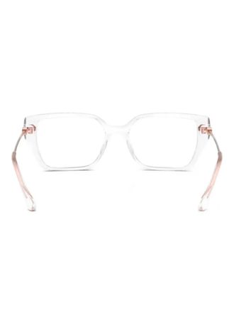 Michael Kors Crete square-frame glasses - White