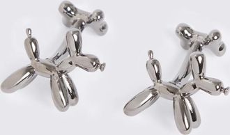 Moss Gunmetal Dog And Bone Cufflinks