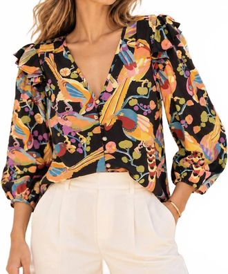 Banjanan Elise Top In Jet