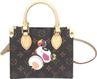 Louis Vuitton Vintage, unisex, Bruin, ONE Size, Pre-owned Monogram Canvas Handbag