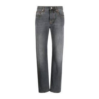 Gucci Slim-fit Jeans, female, Gray, Size: W25 Slim-fit Jeans
